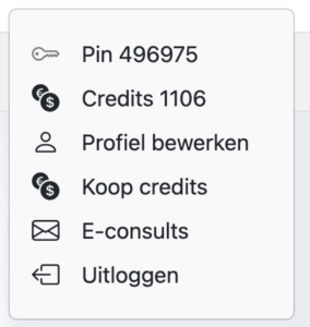 Klant account Spirituele hulplijn